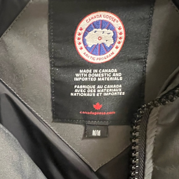 Canada Goose Men’s Woolford Graphite Size Medium - Picture 8 of 9